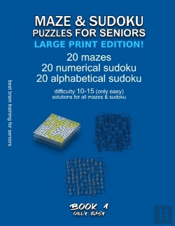Bertrand.pt - Maze & Sudoku Puzzles For Seniors (Large Print Edition!)
