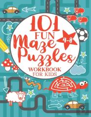 Maze Puzzle Book For Kids 4-8