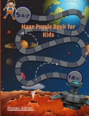 Maze Puzzle Book For Kids