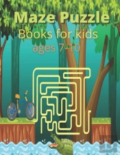 Maze Puzzle Books For Kids Ages 7-10
