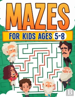 Bertrand.pt - Mazes For Kids Ages 5-8 | Kids Activity Book | Challenging Maze Book For All Levels| Large Print | Great Gift | Paperback