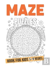 Mazes Puzzle Book For Kids 5-9 Years