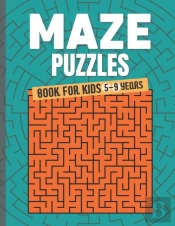 Mazes Puzzle Book For Kids 5-9 Years
