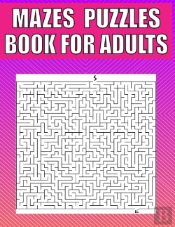 Bertrand.pt - Mazes Puzzles Book For Adults