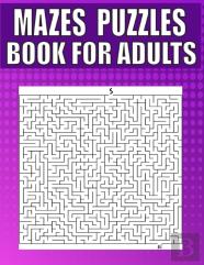 Mazes Puzzles Book For Adults