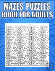 Mazes Puzzles Book For Adults