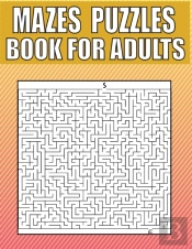 Mazes Puzzles Book For Adults
