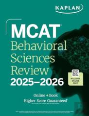 Mcat Behavioral Sciences Review 2025-2026