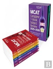 Mcat Complete 7-Book Subject Review 2025-2026, Set Includes Books, Online Prep, 3 Practice Tests