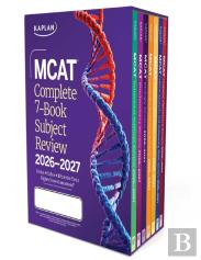 Mcat Complete 7-Book Subject Review 2026-2027, Set Includes Books, Online Prep, 3 Practice Tests