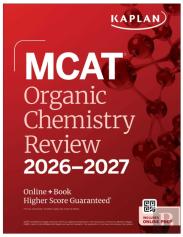 Mcat Organic Chemistry Review 2026-2027