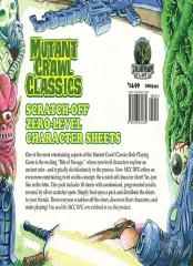 Mcc Rpg 0-Level Scratch Off Character Sheets