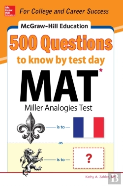 Bertrand.pt - Mcgraw-Hill Education 500 Mat Questions To Know By Test Day