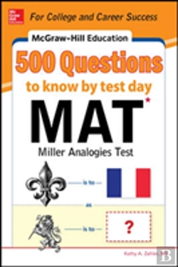 Bertrand.pt - Mcgraw-Hill Education 500 Mat Questions To Know By Test Day