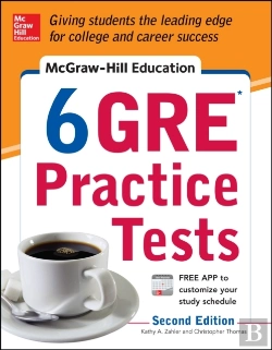 Bertrand.pt - Mcgraw-Hill Education 6 Gre Practice Tests, 2nd Edition