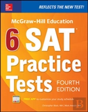 Mcgraw-Hill Education 6 Sat Practice Tests, 4ed