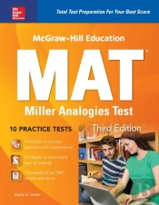 Mcgraw-Hill Education Mat Miller Analogies Test, Third Edition