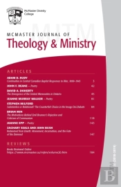 Mcmaster Journal Of Theology And Ministr
