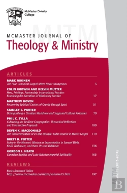 Bertrand.pt - Mcmaster Journal Of Theology And Ministry