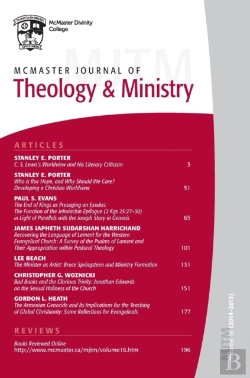 Bertrand.pt - Mcmaster Journal Of Theology And Ministry