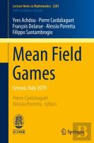 Mean Field Games