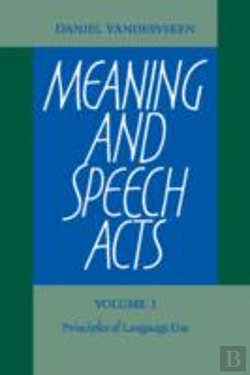 Bertrand.pt - Meaning And Speech Acts 2 Volume Set