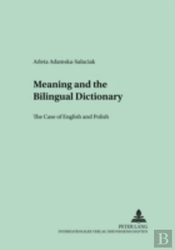 Bertrand.pt - Meaning And The Bilingual Dictionary