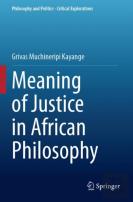 Meaning Of Justice In African Philosophy