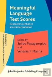 Meaningful Language Test Scores - eBook - Bertrand
