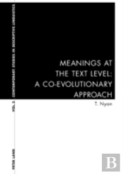 Meanings At The Text Level