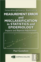 Measurement Error And Misclassification In Statistics And Epidemiology