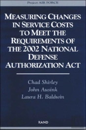 Measuring Changes In Service Costs To Meet The Requirements Of The 2002 National Defense Authorization Act