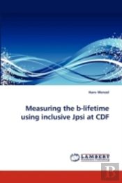 Measuring The B-Lifetime Using Inclusive Jpsi At Cdf