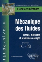 Mécanique Des Fluides - Fiches, Méthodes Et Problèmes Corrigés - 2e Année Pc-Psi