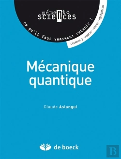Bertrand.pt - Mécanique Quantique ; 1er Cycle Prépas