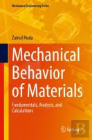 Mechanical Behavior Of Materials