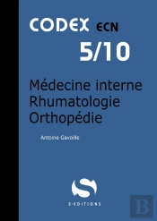 Medecine Interne Immunologie Rhumatologie Orthopedie Codex Ecn 5/10
