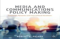 Media And Communications Policy Making