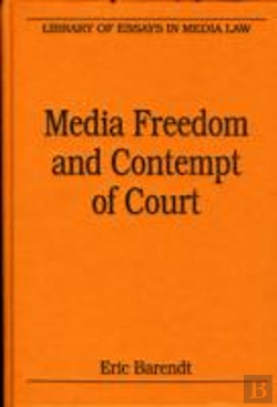 Bertrand.pt - Media Freedom And Contempt Of Court
