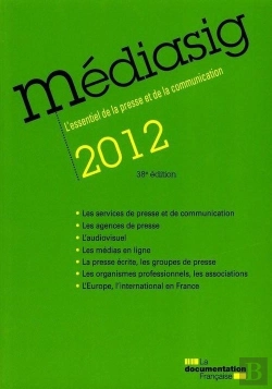 Bertrand.pt - Mediasig 2012 ; 'Essentiel De La Presse Et De La Communication (38e Édition)
