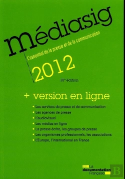 Bertrand.pt - Médiasig 2012 ; L'Essentiel De La Presse Et De La Communication