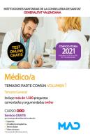 Médico/A De Las Instituciones Sanitarias De La Conselleria De Sanitat De La Generalitat Valenciana.