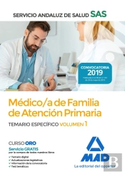 Médico De Familia De Atención Primaria Del Servicio Andaluz De Salud. Temario Específico Vol 1