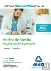 Médico De Familia De Atención Primaria Del Servicio Aragonés De Salud (Salud-Aragón). Temario Común