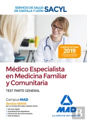 Médico Especialista En Medicina Familiar Y Comunitaria Del Servicio De Salud De Castilla Y León (Sac