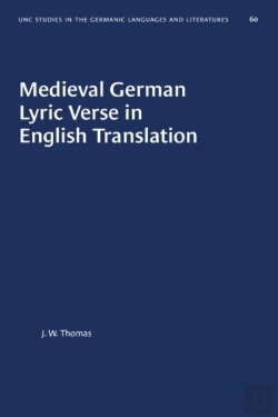 Bertrand.pt - Medieval German Lyric Verse In English Translation