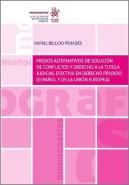 Medios Alternativos De Solucion De Conflictos Y Derecho A La