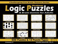 Medium Logic Puzzles & Brain Games For Adults