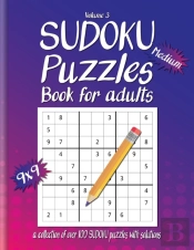 Medium Sudoku Book For Adults: A Collect