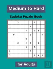 Medium To Hard Sudoku Puzzle Book For Adults